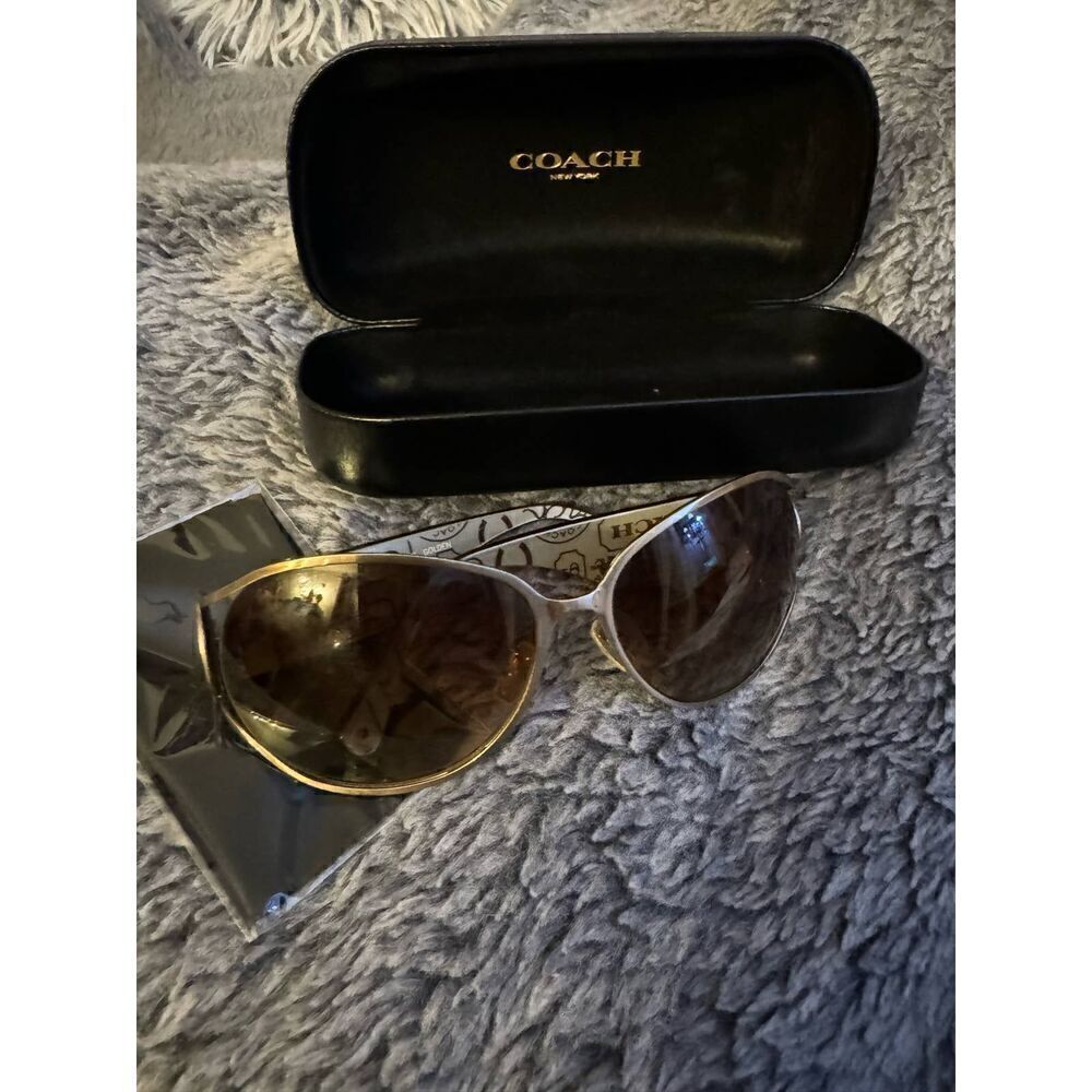 Coach loretta oversized Designer sunglasses - Picture 2 of 12